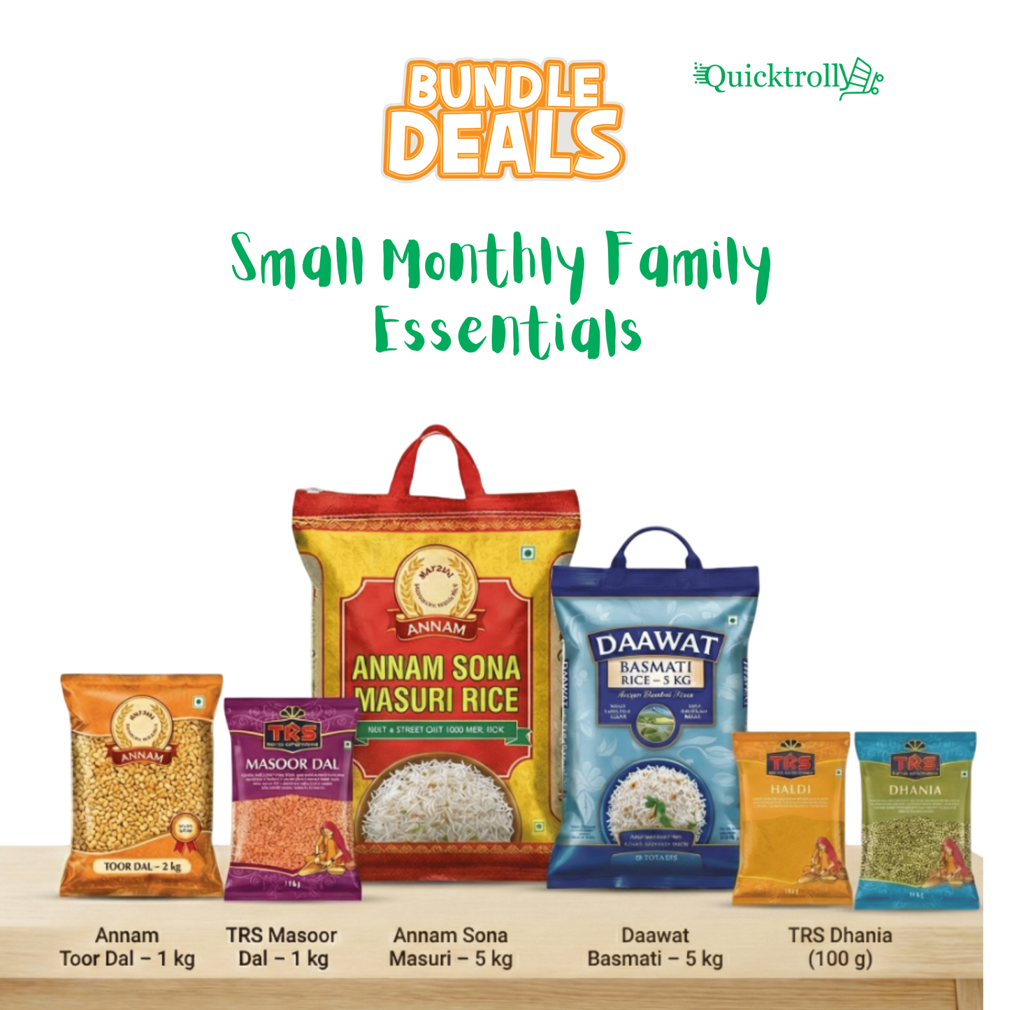 Small Monthly Family Essentials