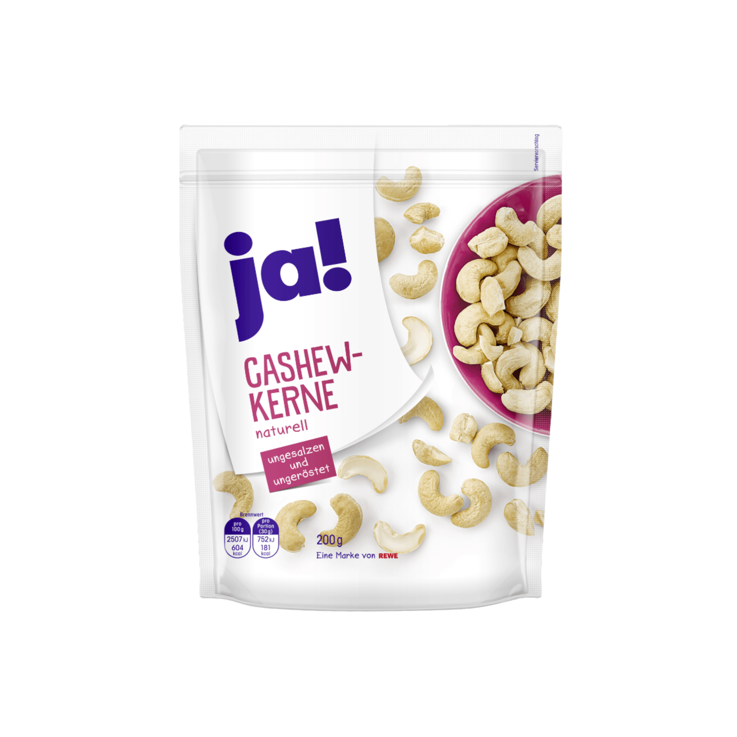 Ja! Cashew Nuts Natural 200g