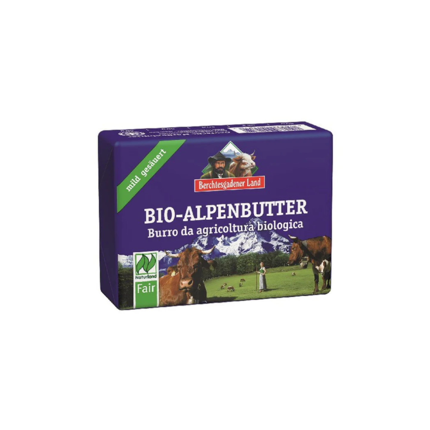 Berchtesgadener Land - BIO Aplen Butter Mild Gesäuert 250g