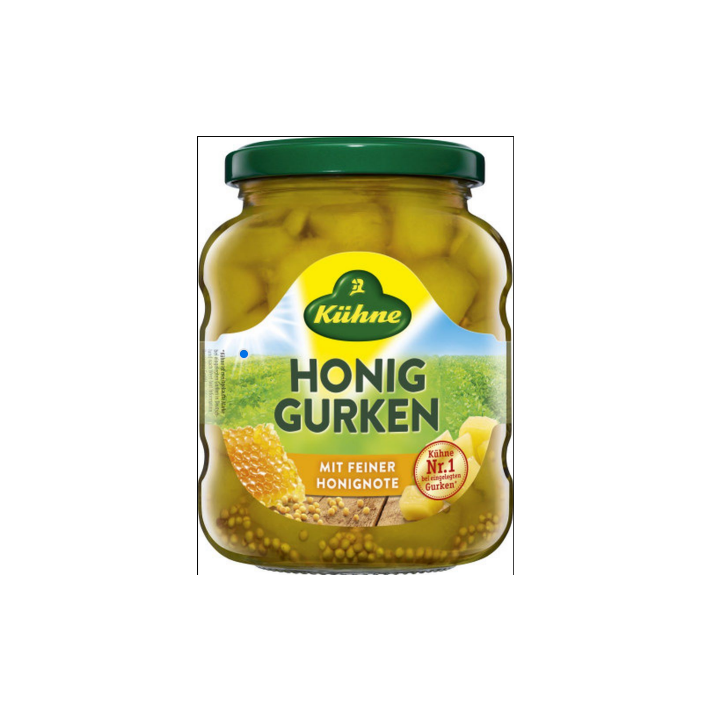 Kühne Honey Pickles 370g