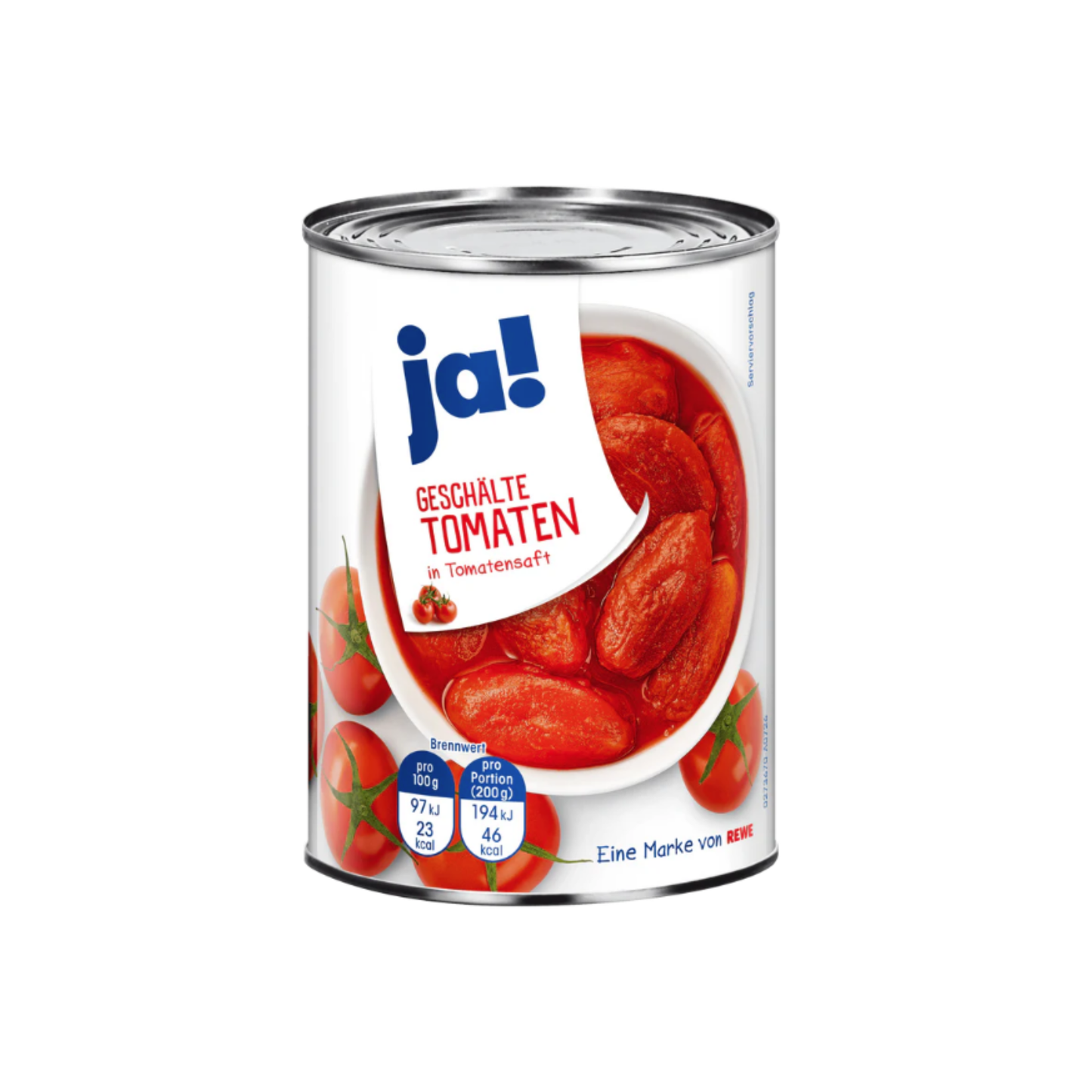 Ja! Peeled Tomatoes 400g