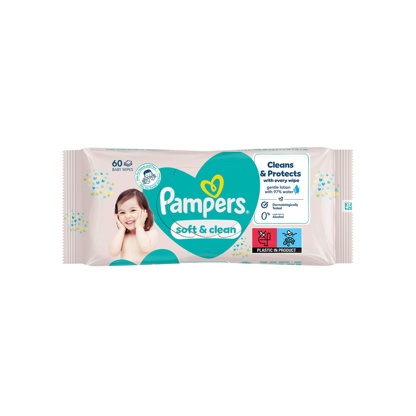 Pampers Baby Wipes Sensitive 60pcs