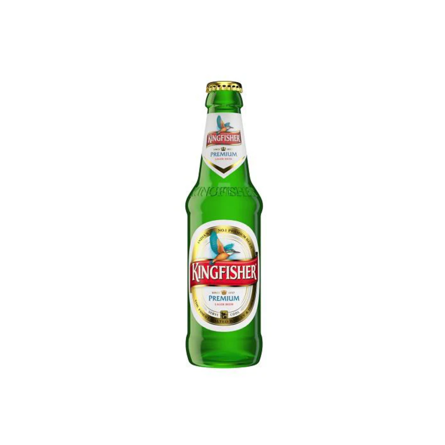 Kingfisher Premium Lager Beer 330ml Pack of 5