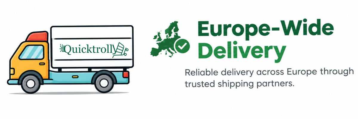 Europe-wide delivery – reliable delivery across Europe through trusted shipping partners