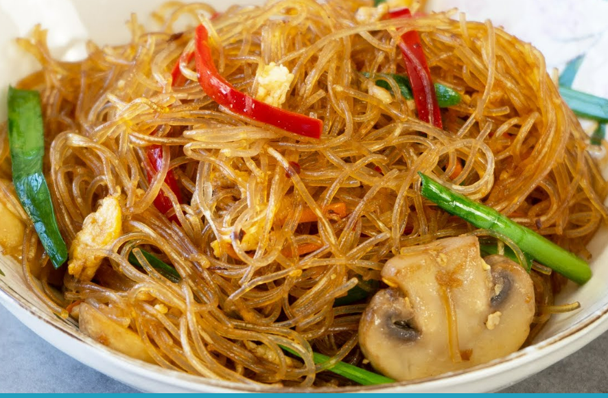 Light & gluten-free Glass Noodles Stir Fry