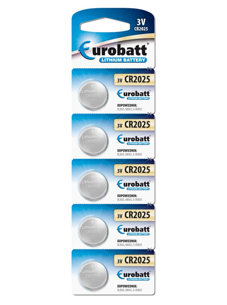 Lithium CR2025 battery - BP5 Eurobatt