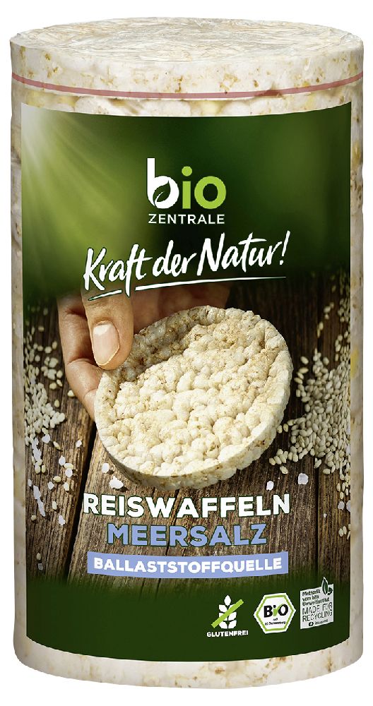 Organic Rice Cakes Sea Salt 100g