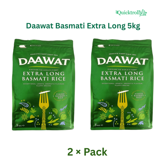 Daawat Basmati Extra Long (Pack of 2)