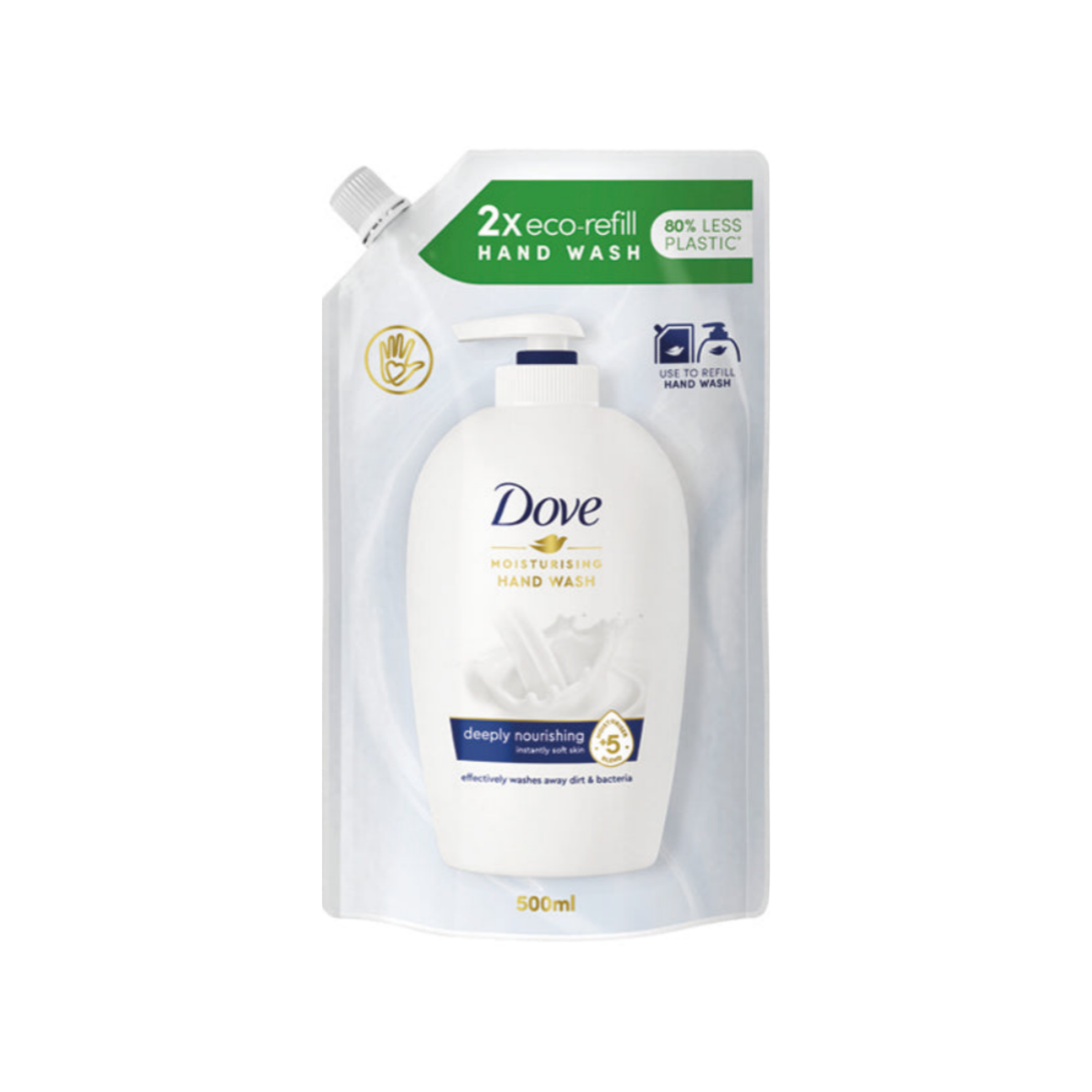 Dove Liquid soap 500ml refill bag