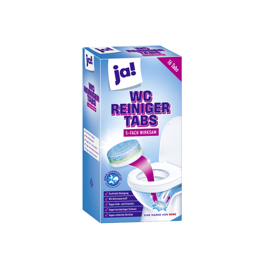 Ja! toilet cleaner tabs fresh, 400g