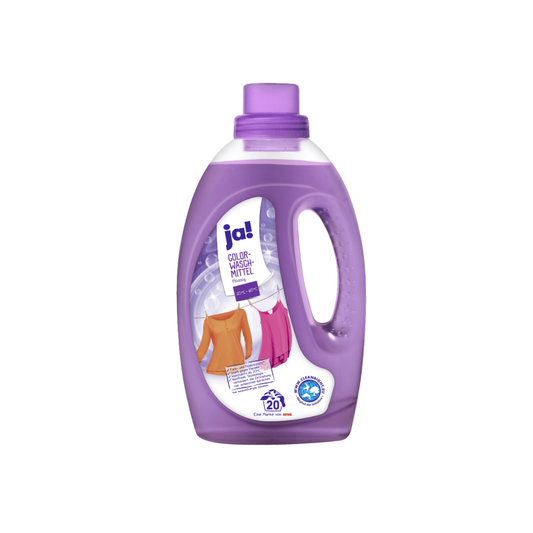 Ja! color detergent 20 loads, 1.1l bottle