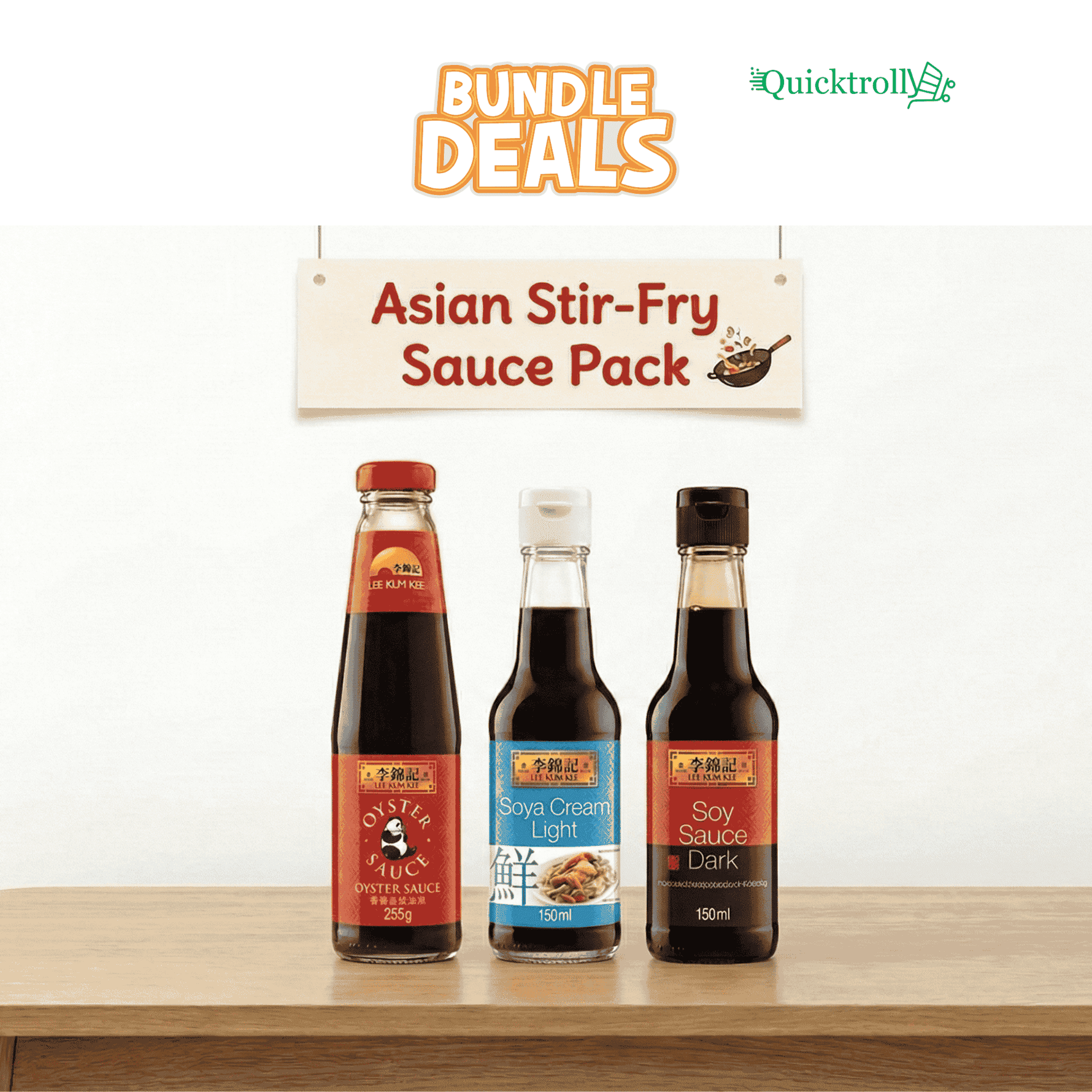 Asian Stir Fry Sauce Pack combo of sauces