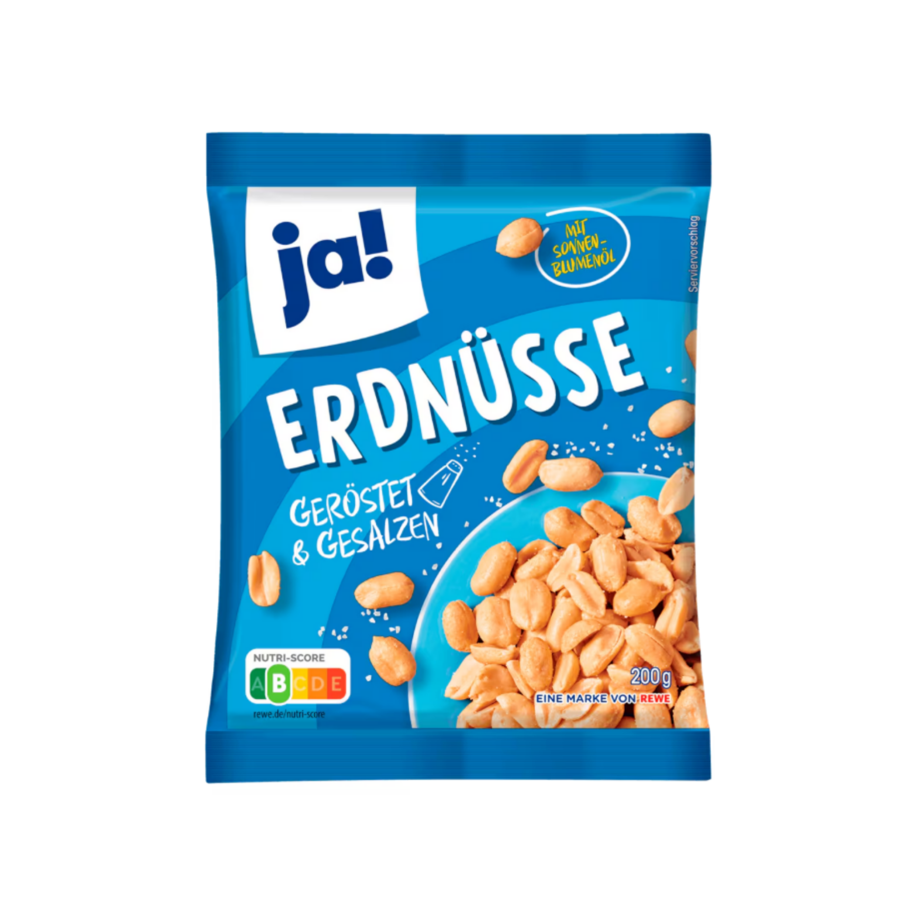 ja! Roasted & Salted Peanuts 200 g