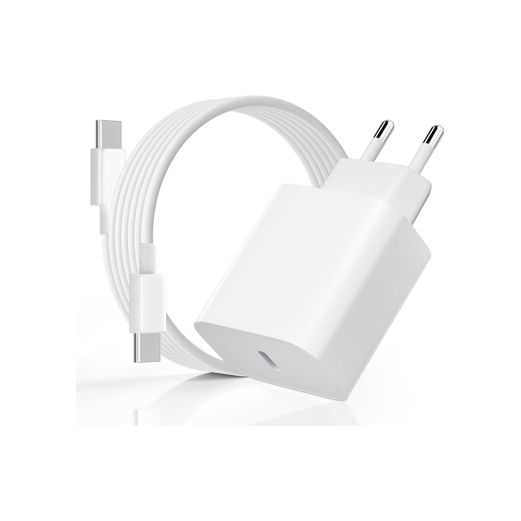 20W USB-C Fast Charger with USB-C Charging Cable