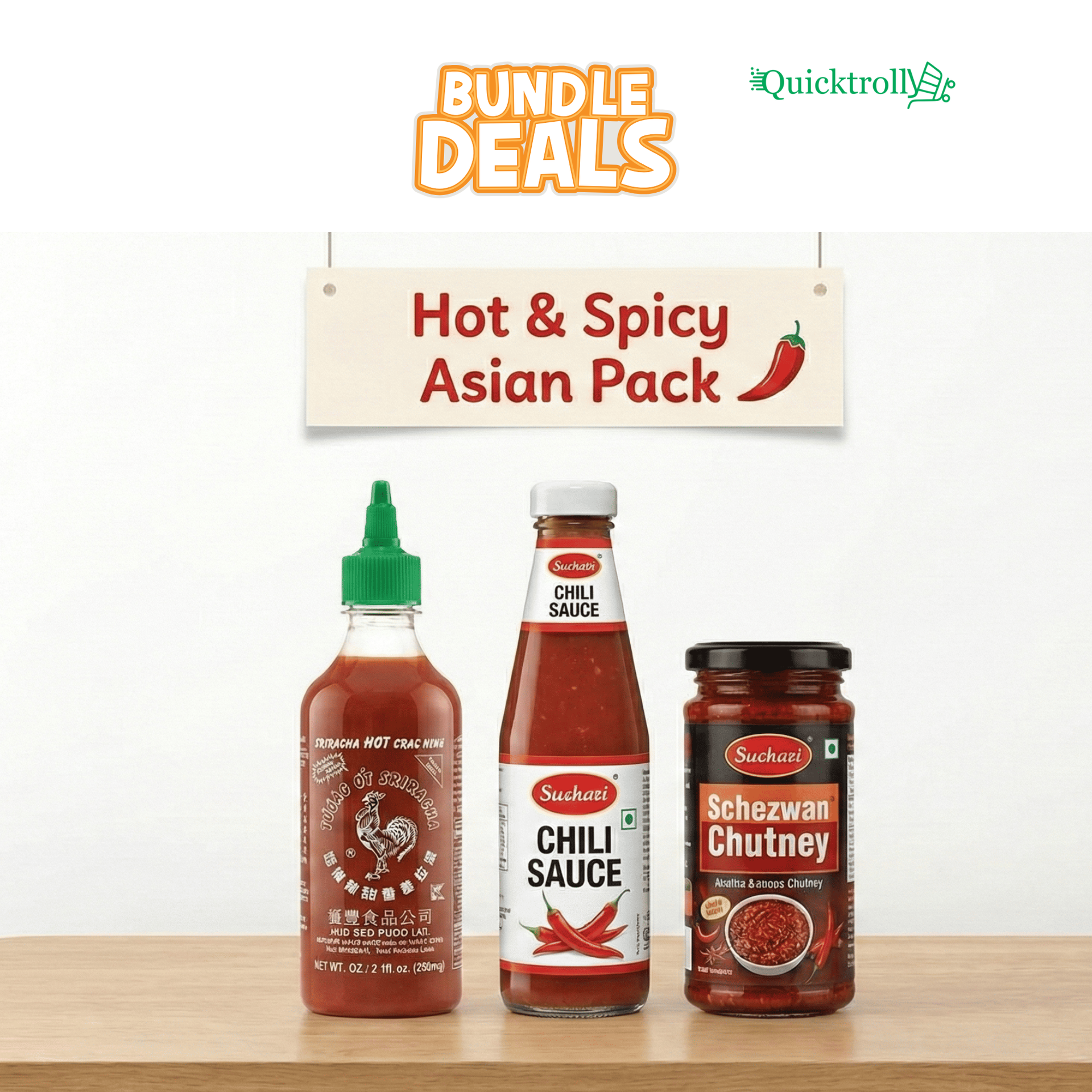 Hot & Spicy Asian Pack