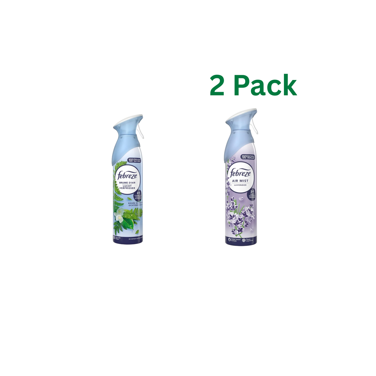Febreze Lavender + Morning Breeze 2 pack