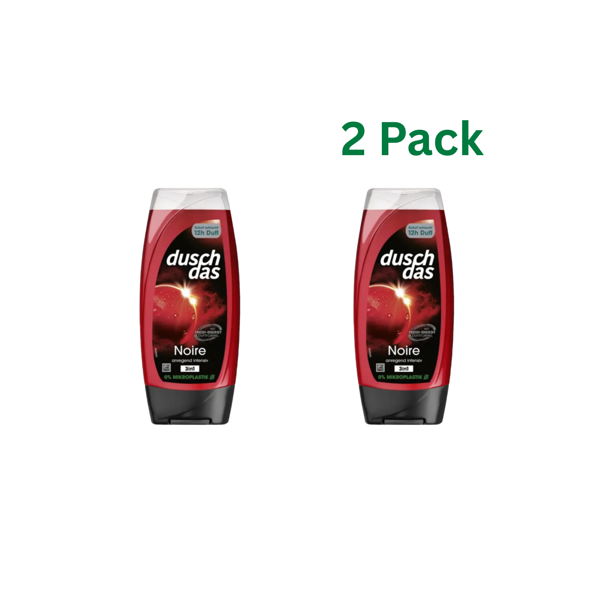 Duschdas 225ml Noire 2-pack