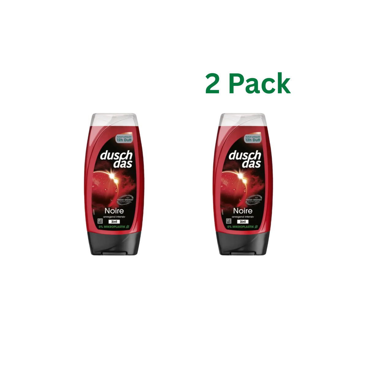 Duschdas 225ml Noire 2 pack
