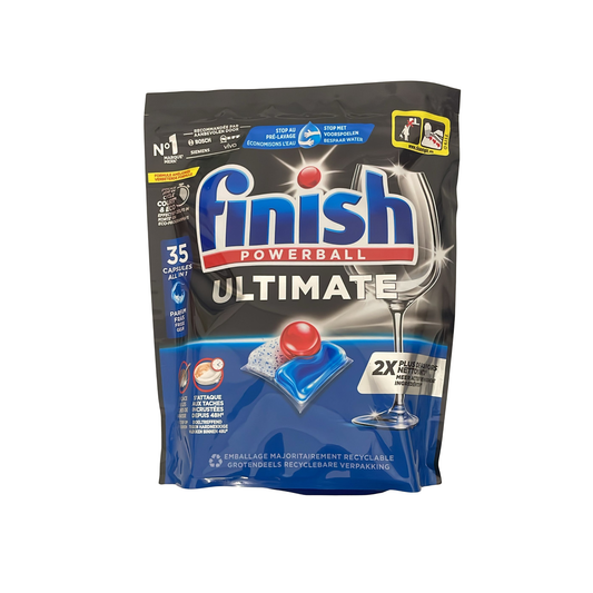 Finish Powerball Ultimate All-in-1 Dishwasher 35 Tablets Fresh Scent 451.5g