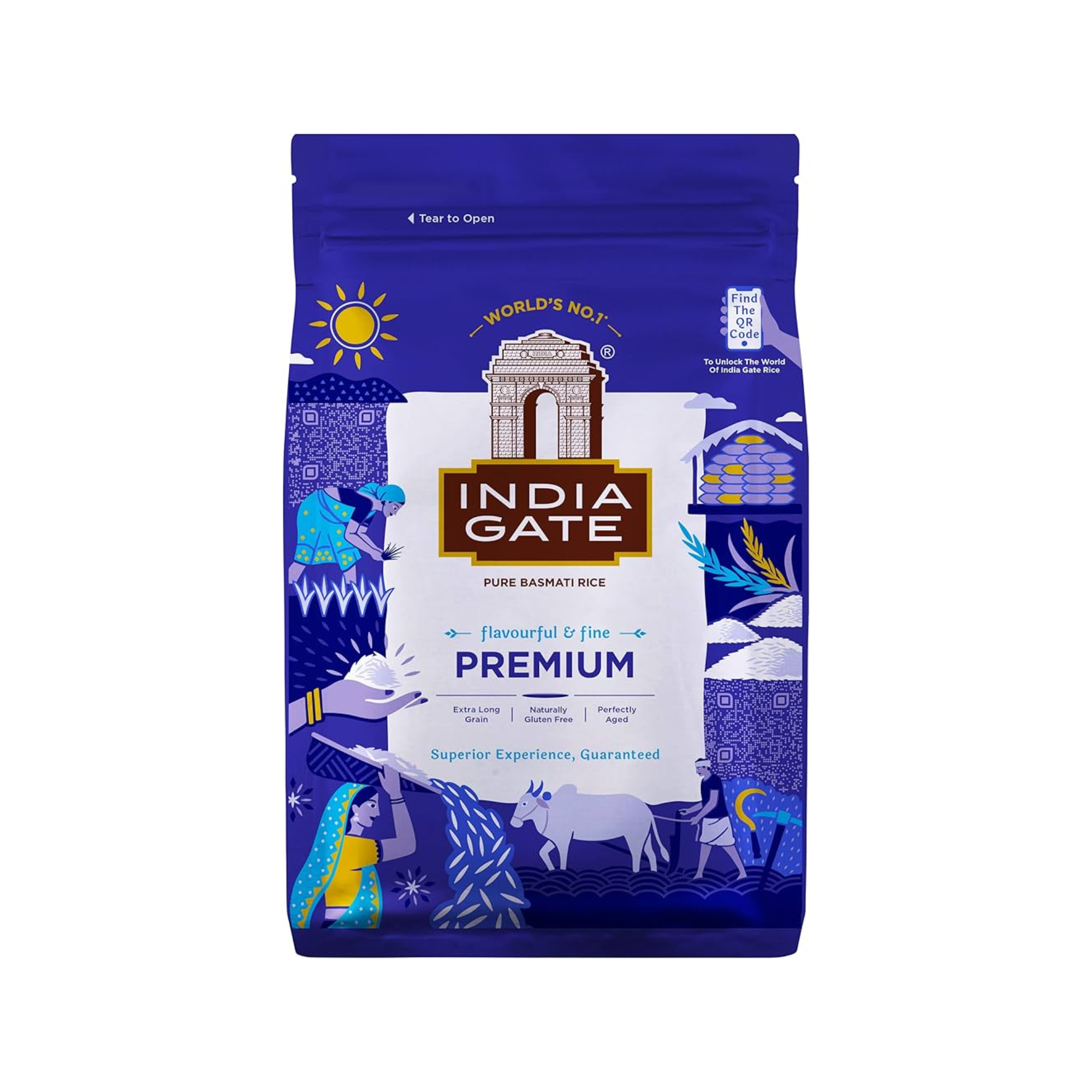India Gate Premium Basmati Rice 2kg