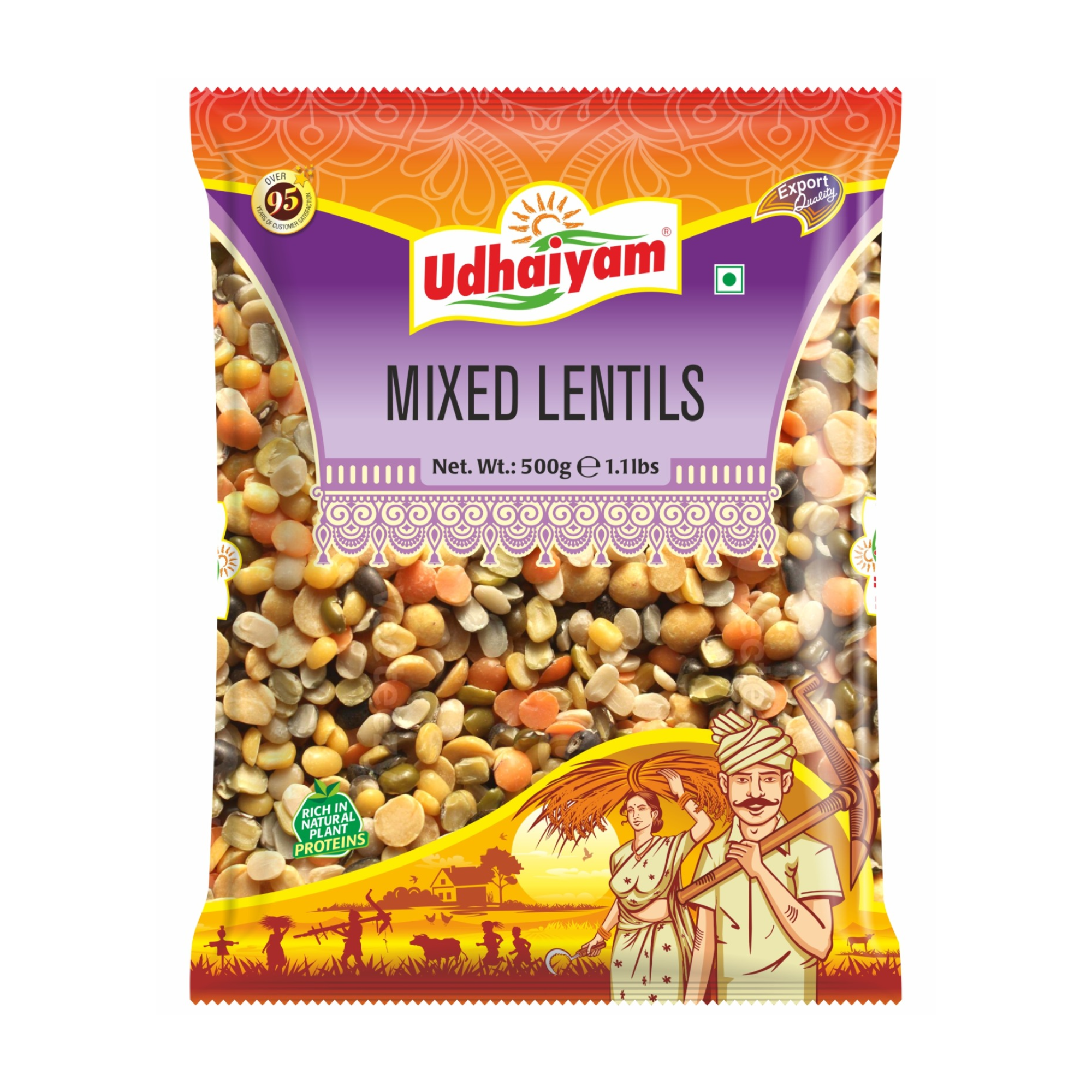 Udhaiyam Mixed Lentils 1kg