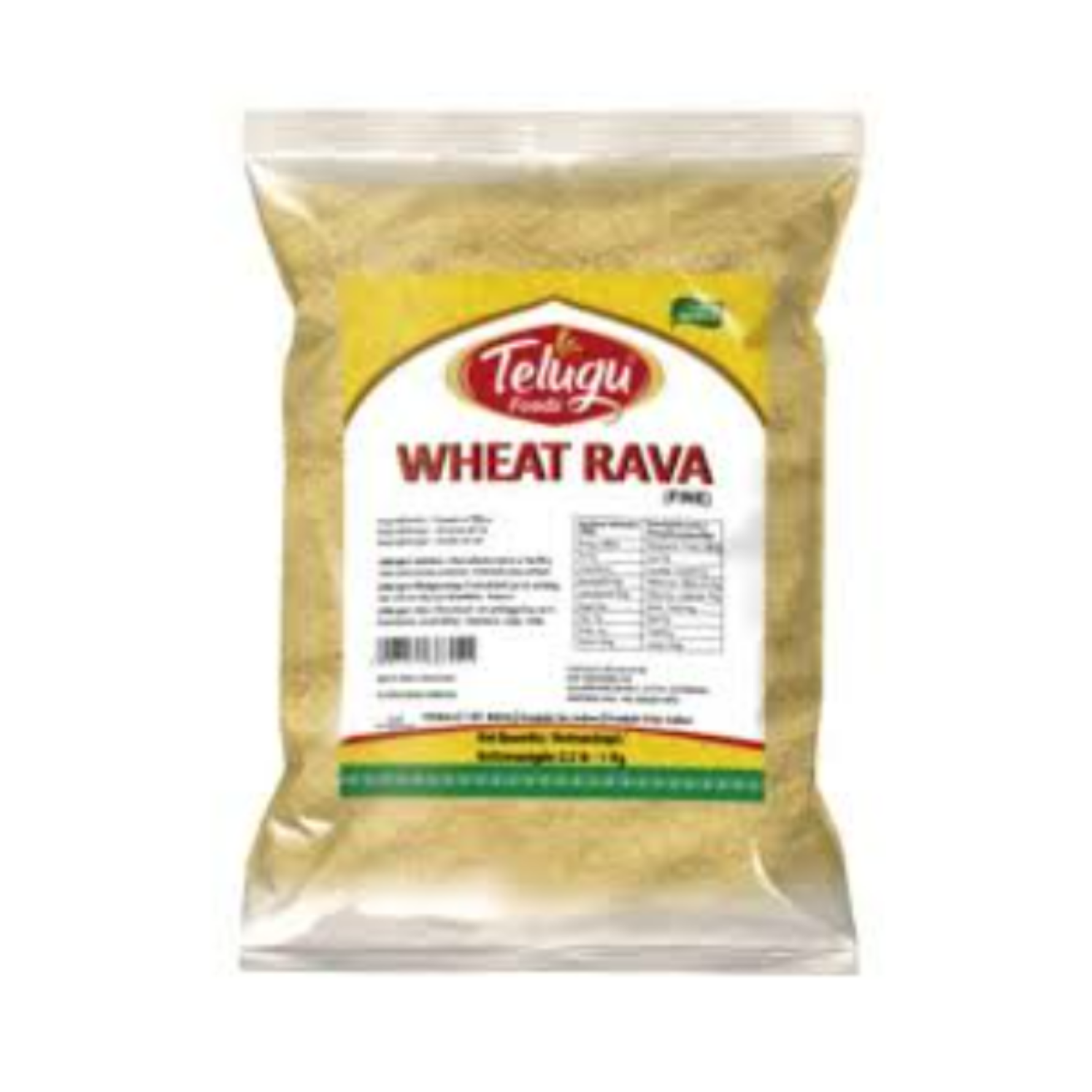 Telugu Foods Wheat Rava Coarse 1kg