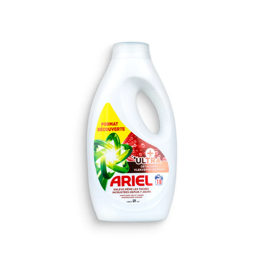 Ariel Ultra+ Liquid Laundry Detergent 810ml 18 washes