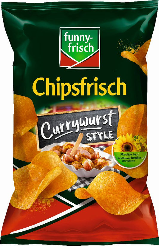 Funny Frisch Currywurst Chips 150g