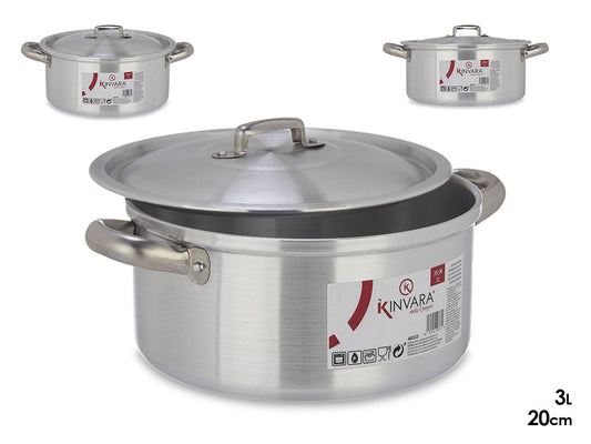 aluminum saucepan 20 cm 3l