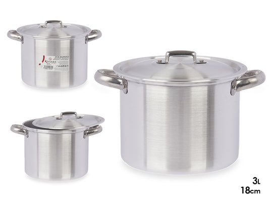 aluminum pot 18 cm 3 l