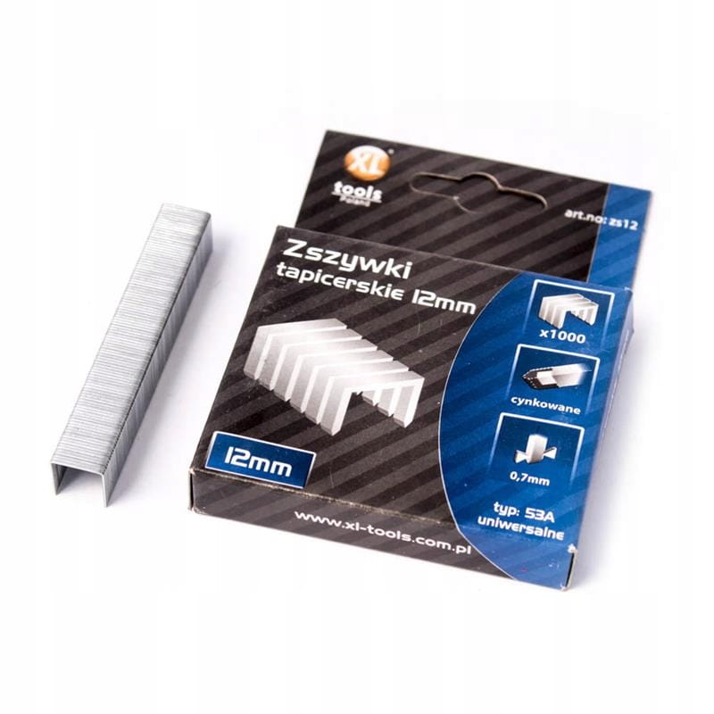 Box of 1000 type A staples, 6 mm