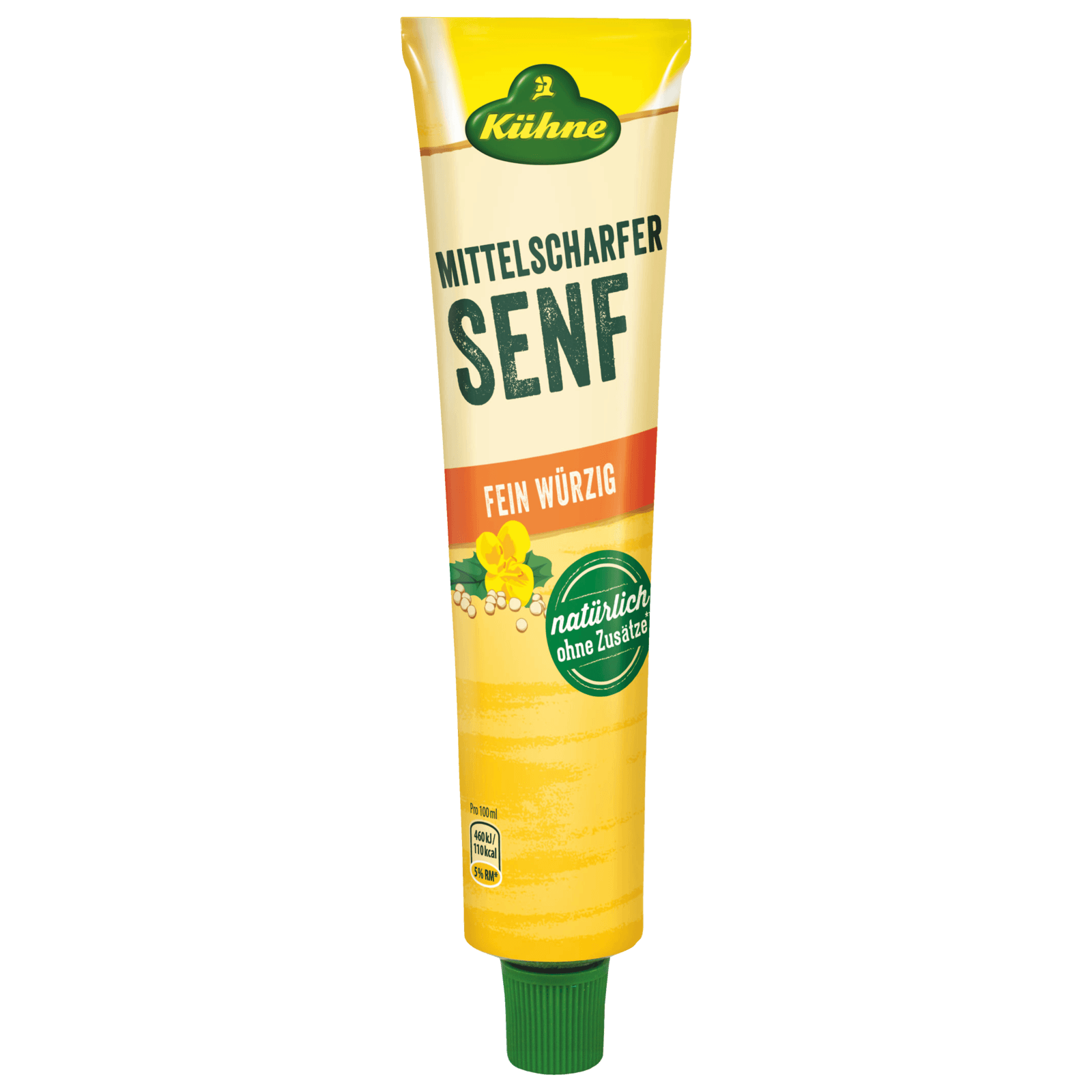 Kühne Medium Hot Mustard 100ml