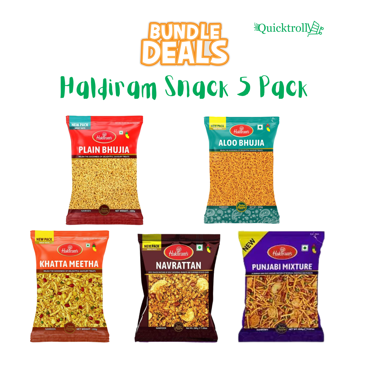 Haldirams Snack 5 Pack