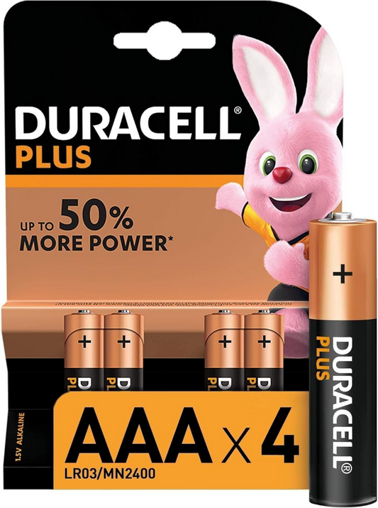 Duracell AAA Batteries 4-Pack
