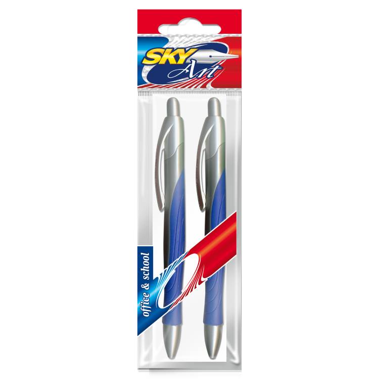 Sky Art Ballpoint Pen Bp524S/2 2Pcs