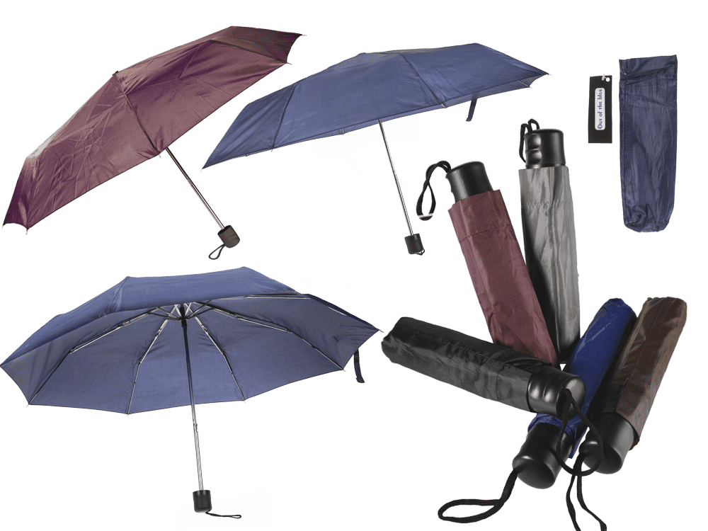 Pocket umbrella, Uni, D: approx. 87 cm,