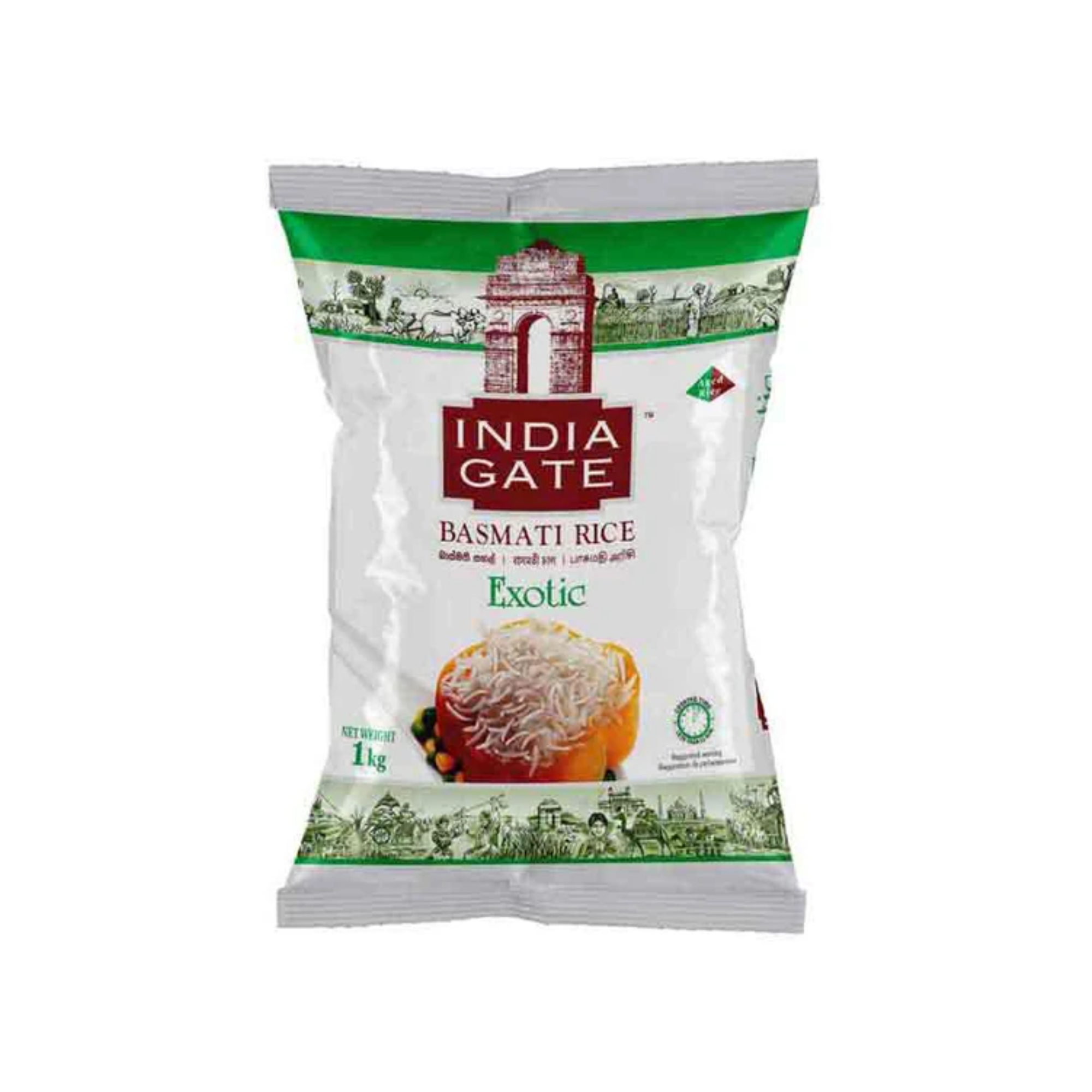 India Gate Exotic Basmati Rice 1kg