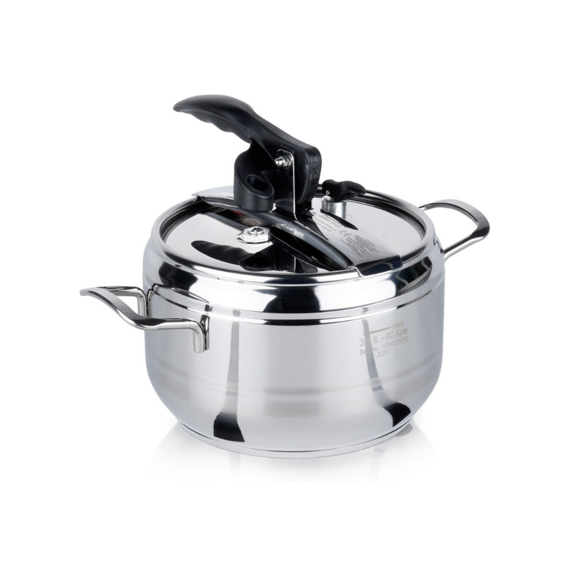 Steel pressure cooker PROFI 3.5 l