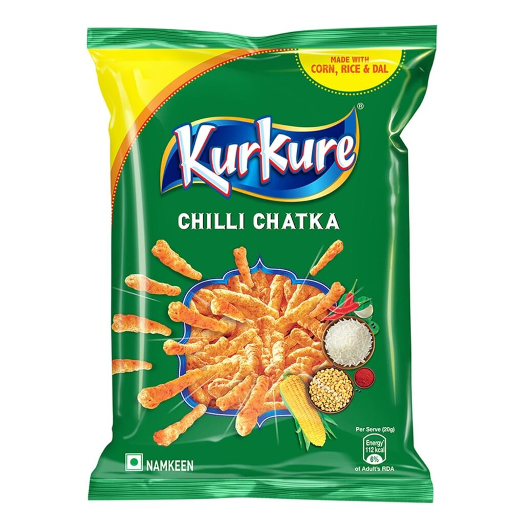 Kurkure Chili Chatka 70g pack