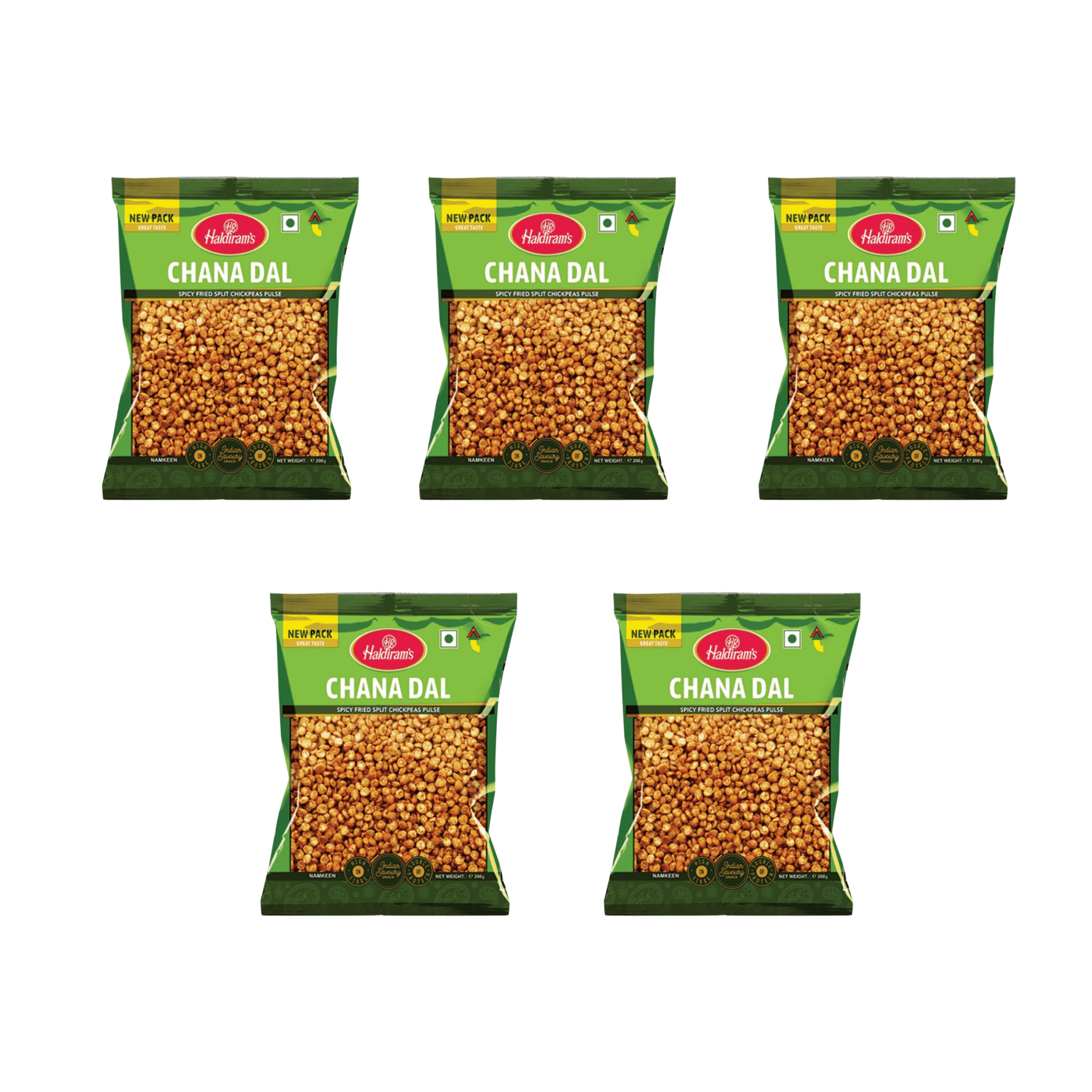 Haldiram's Chana Dal 200g (Pack of 5)