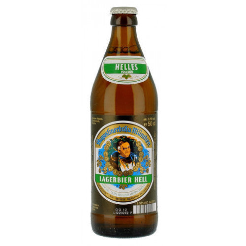 Augustiner – Hell 0.5L(Zgl.0.08€ Pfund)