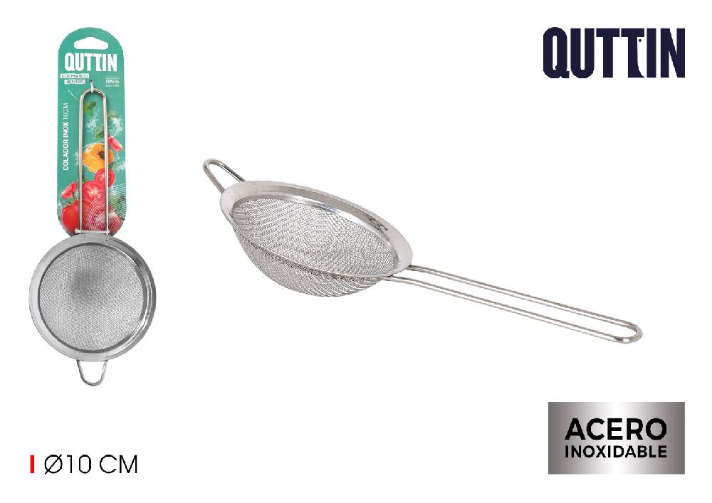 10cm stainless steel colander quttin