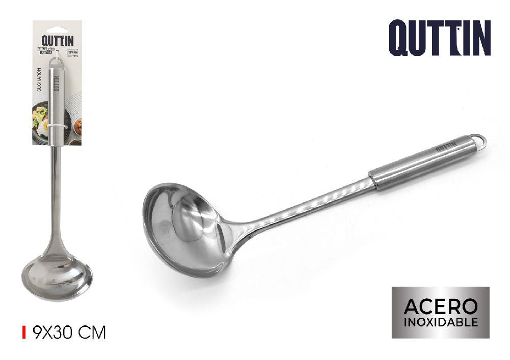 scoop ss silver 30cm quttin