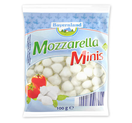 Mozzarellarolle 45 % 1 kg