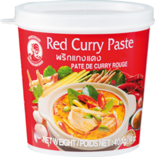 Cock Currypaste Rot 400g - Authentic Thai Red Curry Paste