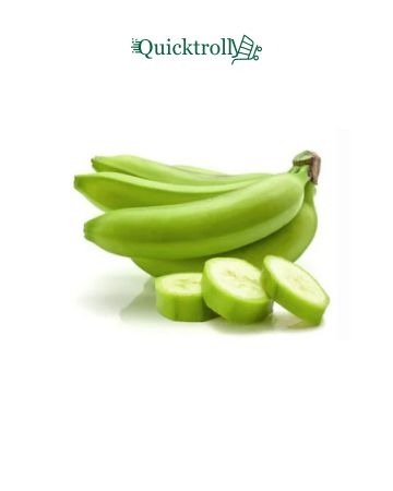 Fresh Raw Green Banana 300-400gms (Plantain)