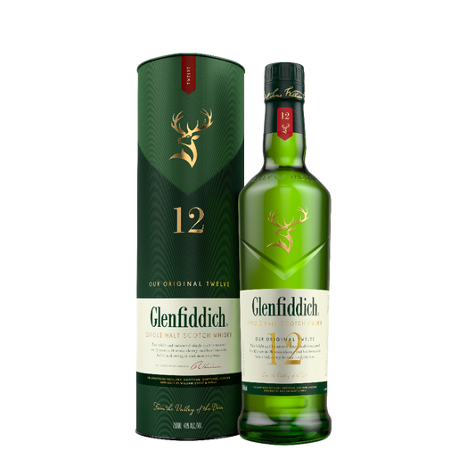 Glenfiddich 12 Year Old Single Malt Scotch Whisky