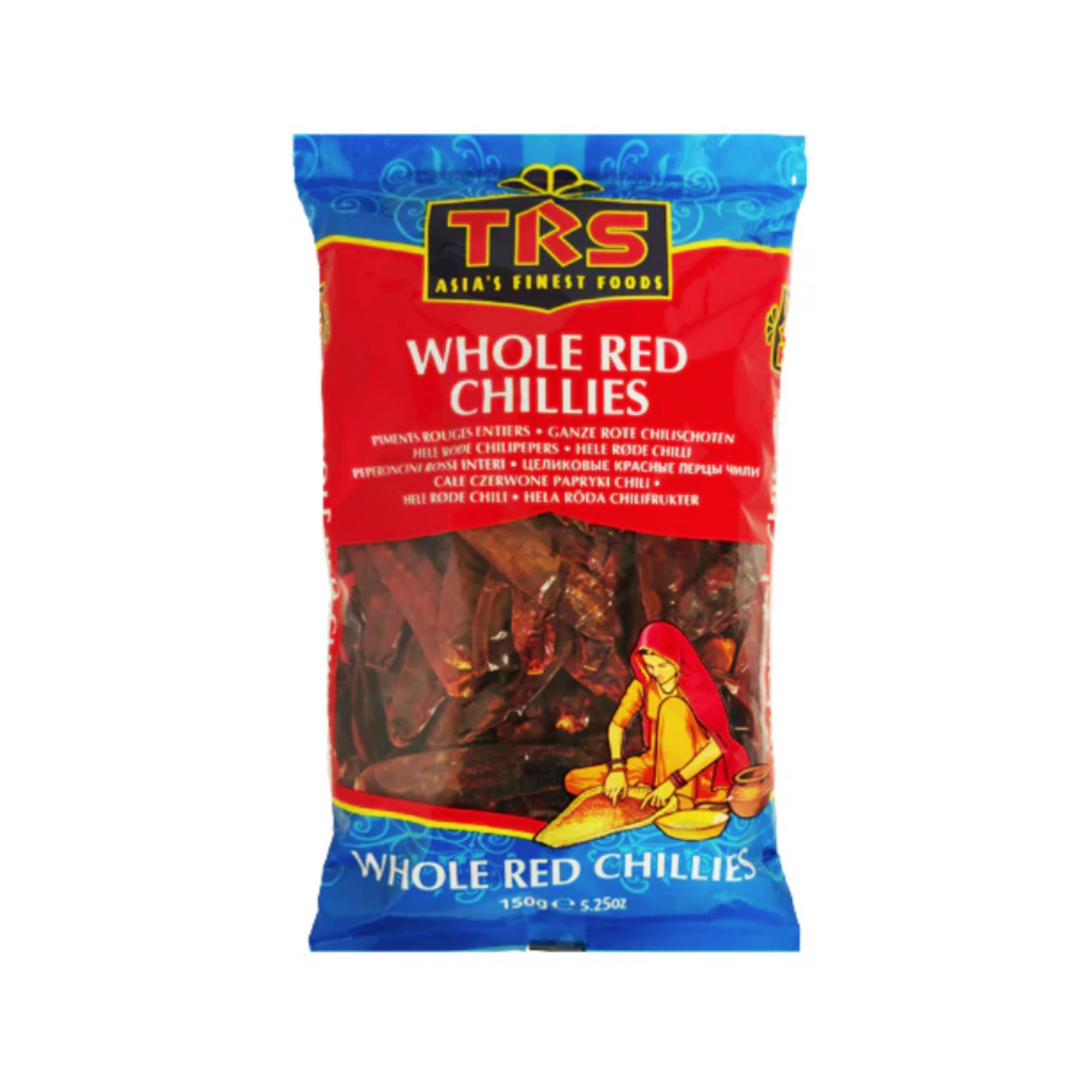 TRS Dried Red Chillies Long 150g