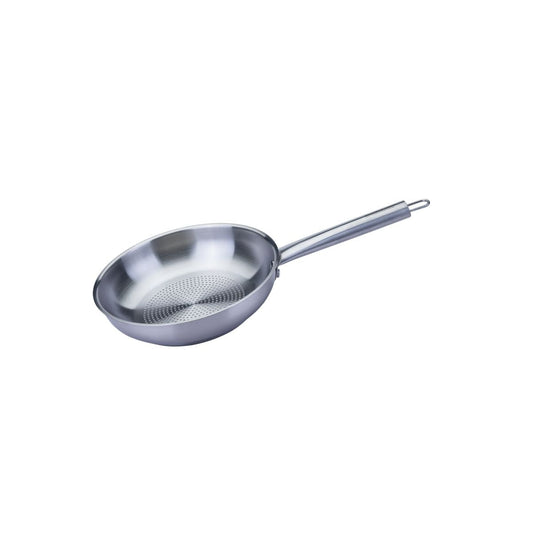 20 cm frying pan in 18/8 stainless steel Fackelman