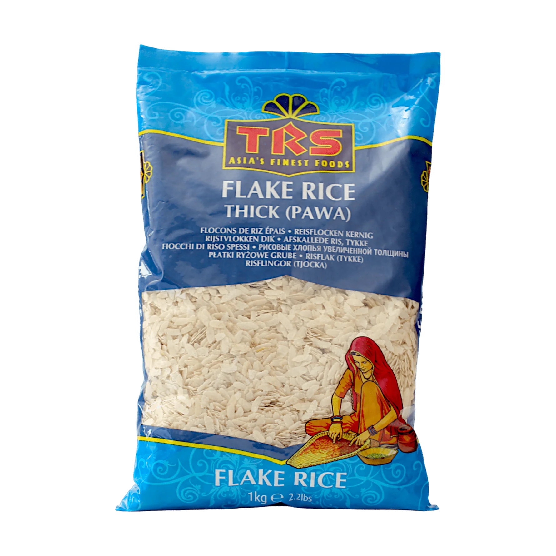 TRS - Rice Flakes medium 1kg (Poha)
